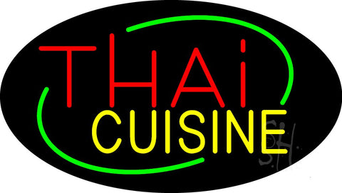 Thai Cuisine Animated Neon Sign 17