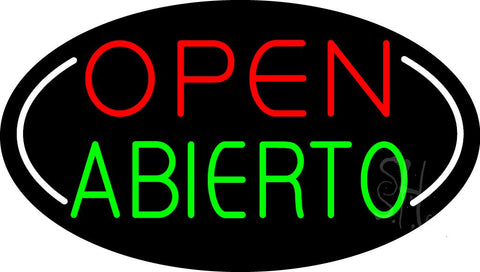 Open Abierto Animated Neon Sign 17
