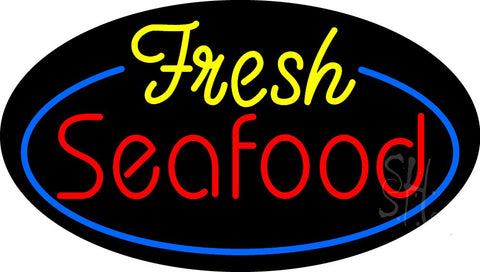 Fresh Seafood Animated Neon Sign 17