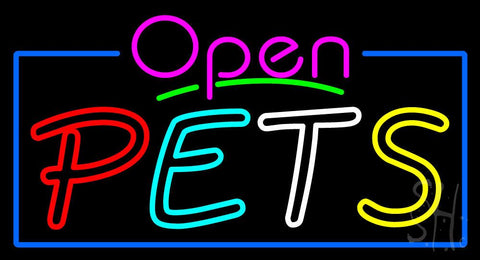 Open Pets Neon Sign 20