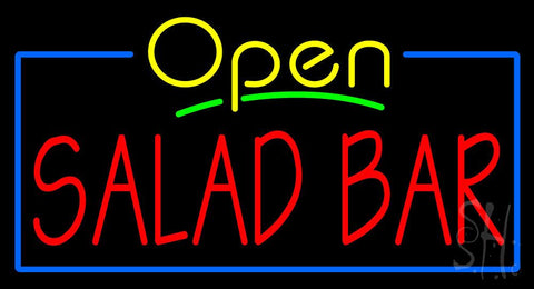 Open Salad Bar Neon Sign 20