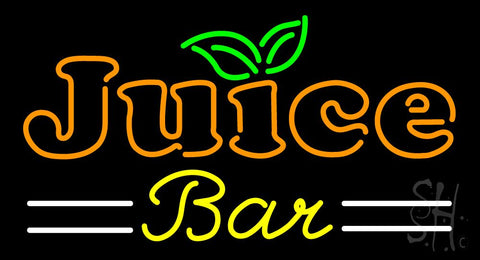 Double Stroke Juice Bar Neon Sign 20