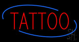 Tattoo Deco Style Neon Sign 20" Tall x 37" Wide x 3" Deep