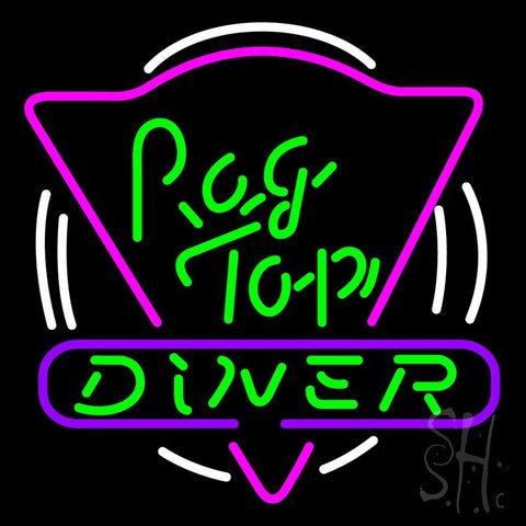 Rag Top Diner Neon Sign 24