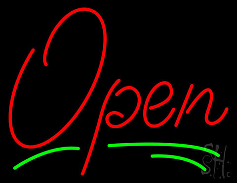 Open Neon Sign 24
