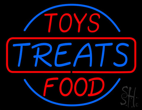 Toys Treats and Food Neon Sign 24