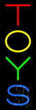 Vertical Toys Neon Sign 24" Tall x 8" Wide x 3" Deep