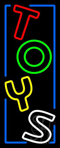 Vertical Toys with Border Neon Sign 32