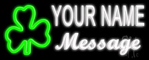 Custom Shamrock Neon Sign 13