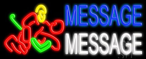 Custom Hockey Goalie Neon Sign 13