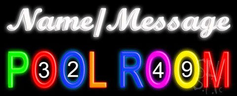 Custom Pool Room Neon Sign 13