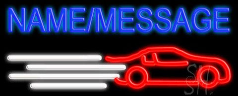 Custom Race Car Neon Sign 13