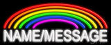Custom Rainbow Neon Sign 13" Tall x 32" Wide x 3" Deep