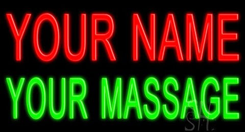 Custom Massage Neon Sign 20