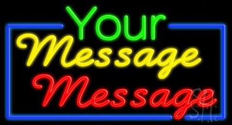 Custom Multicolored Neon Sign 20