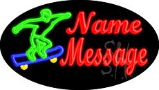 Custom Skater Animated Neon Sign 17