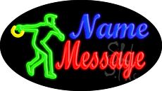 Custom Bowling Animated Neon Sign 17