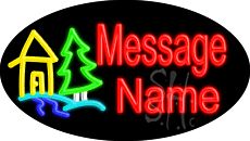 Custom Sweet Home Animated Neon Sign 17