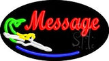 Custom Mermaid Animated Neon Sign 17" Tall x 30" Wide x 3" Deep