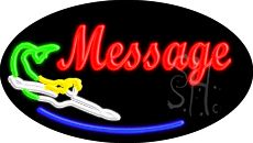 Custom Mermaid Animated Neon Sign 17