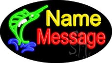 Custom Swordfish Animated Neon Sign 17