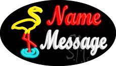 Custom Flamingo Bird Animated Neon Sign 17