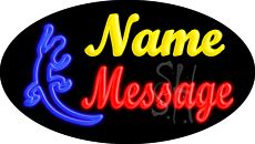 Custom Lizard Animated Neon Sign 17
