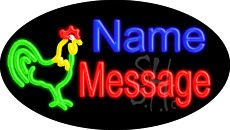 Custom Hen Animated Neon Sign 17