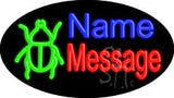 Custom Bug Animated Neon Sign 17" Tall x 30" Wide x 3" Deep
