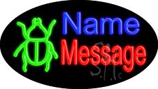Custom Bug Animated Neon Sign 17