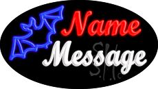 Custom Bat Animated Neon Sign 17