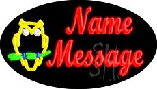Custom Owl Animated Neon Sign 17