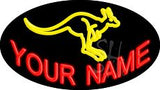 Custom Kangaroo Animated Neon Sign 17" Tall x 30" Wide x 3" Deep