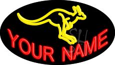 Custom Kangaroo Animated Neon Sign 17