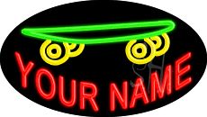Custom Skateboard Animated Neon Sign 17