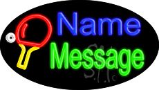 Custom Table Tennis Animated Neon Sign 17