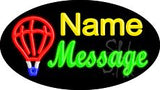 Custom Parachute Logo Animated Neon Sign 17" Tall x 30" Wide x 3" Deep
