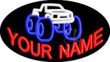 Custom Vehicle Animated Neon Sign 17" Tall x 30" Wide x 3" Deep