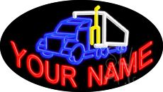 Custom Truck Animated Neon Sign 17