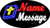 Custom Bible Animated Neon Sign 17" Tall x 30" Wide x 3" Deep