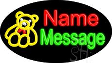 Custom Teddy Animated Neon Sign 17