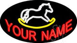 Custom Horse Toy Animated Neon Sign 17" Tall x 30" Wide x 3" Deep