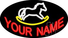 Custom Horse Toy Animated Neon Sign 17