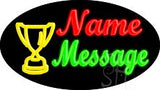 Custom Prize Cup Animated Neon Sign 17" Tall x 30" Wide x 3" Deep