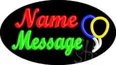 Custom Balloons Animated Neon Sign 17