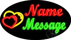 Custom Heart Animated Neon Sign 17