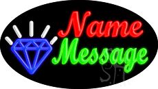 Custom Diamond Logo Animated Neon Sign 17