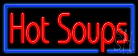 Hot Soups Neon Sign 13