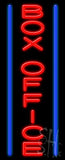 Box Office Neon Sign 13" Tall x 32" Wide x 3" Deep