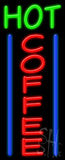 Hot Coffee Neon Sign 13" Tall x 32" Wide x 3" Deep